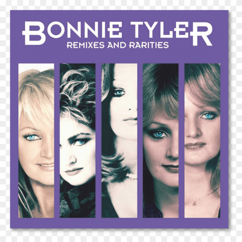 782x782 Remixes And Rarities Shadowed Bonnie Tyler, Person, Human, Advertisement HD PNG Download