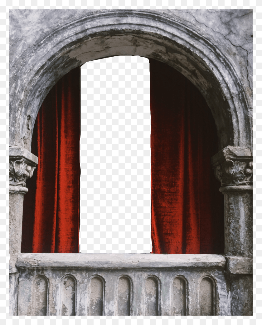 1024x1286 Remixit Background Curtains Red Velvet Concrete Arch, Architecture, Building, Arched Descargar Hd Png