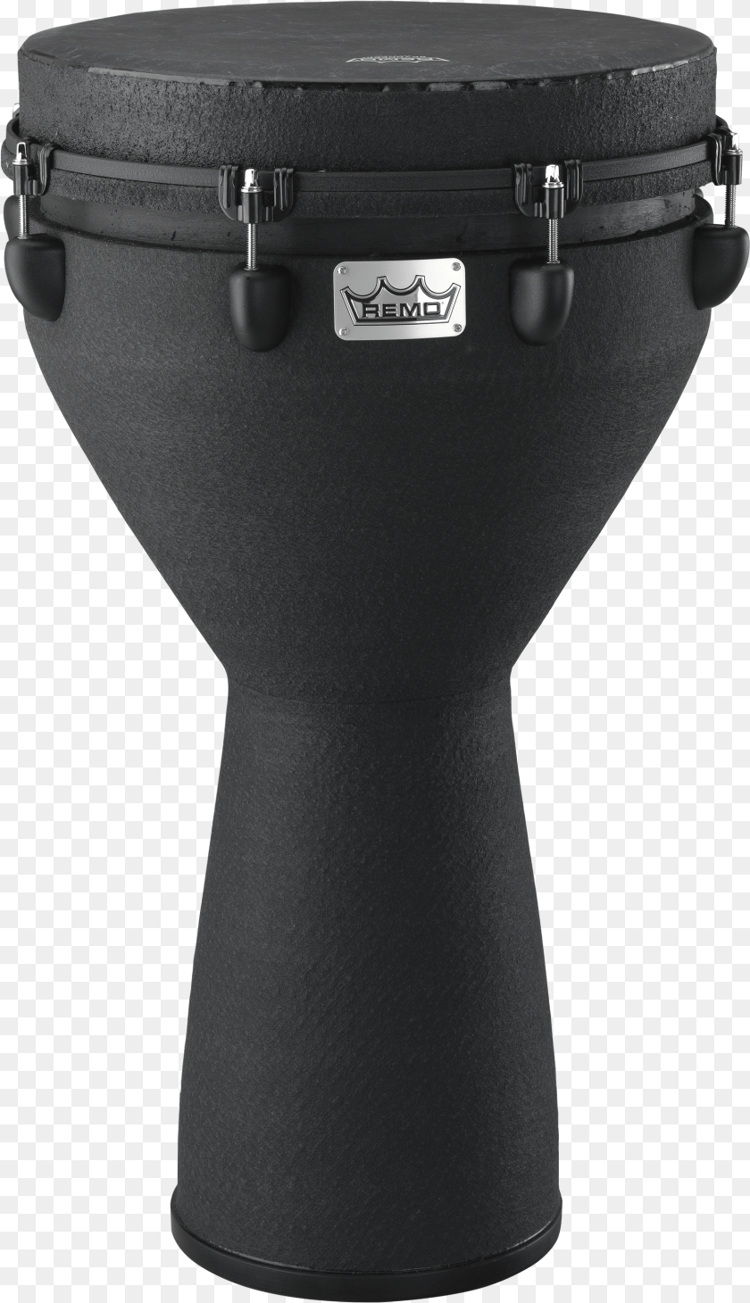 Remo Mondo Djembe Black, Drum, Musical Instrument, Percussion, Mailbox Sticker PNG