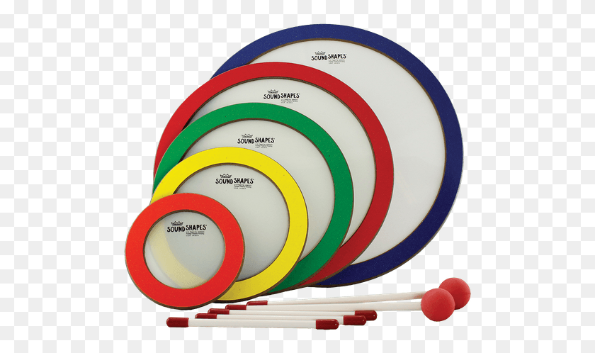 496x438 Descargar Png Remo Sound Shape Drums, Frisbee, Juguete, Instrumento Musical Hd Png