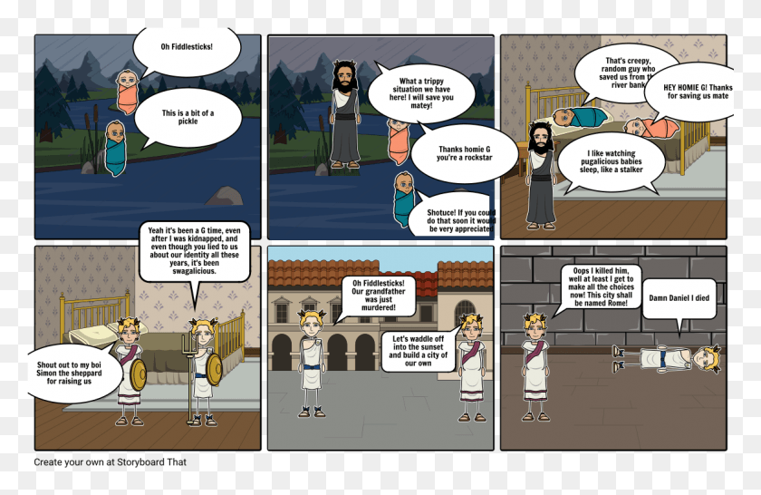 1165x726 Descargar Png / Remus And Rombulous Story Homie G Comics, Libro, Persona, Human Hd Png