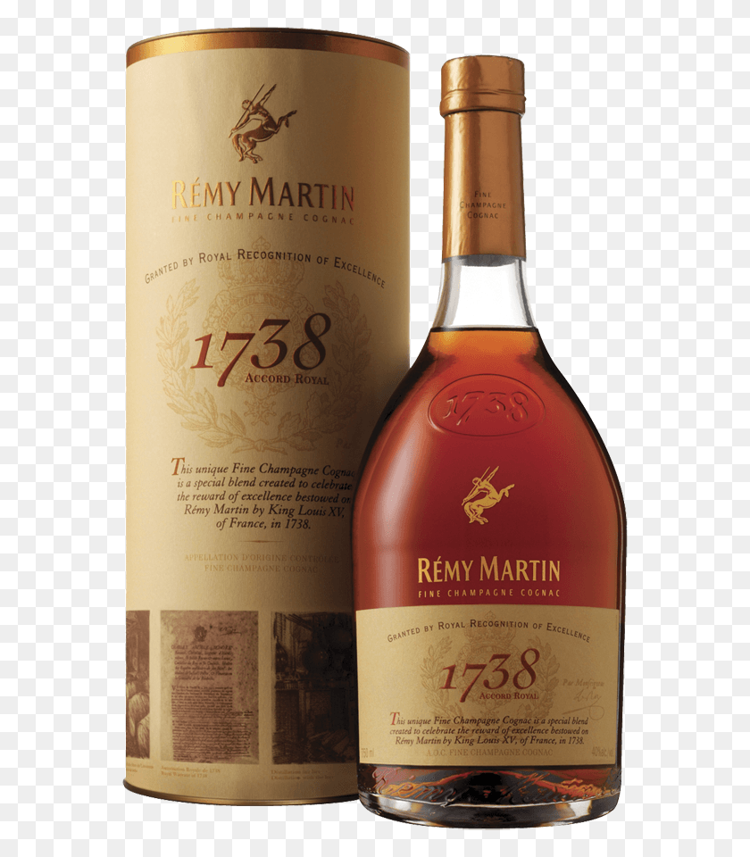 566x900 Remy Martin 1738 Fine Champagne Cognac Remy Martin 1738 Accord Royal, Liquor, Alcohol, Beverage HD PNG Download