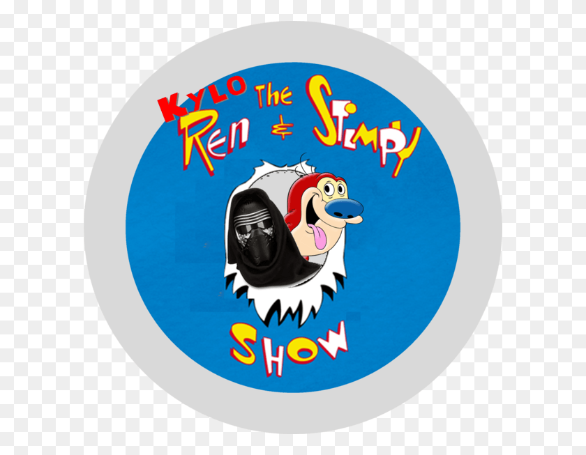 600x593 Ren And Stimpy Show Logo, Label, Text, Sticker HD PNG Download