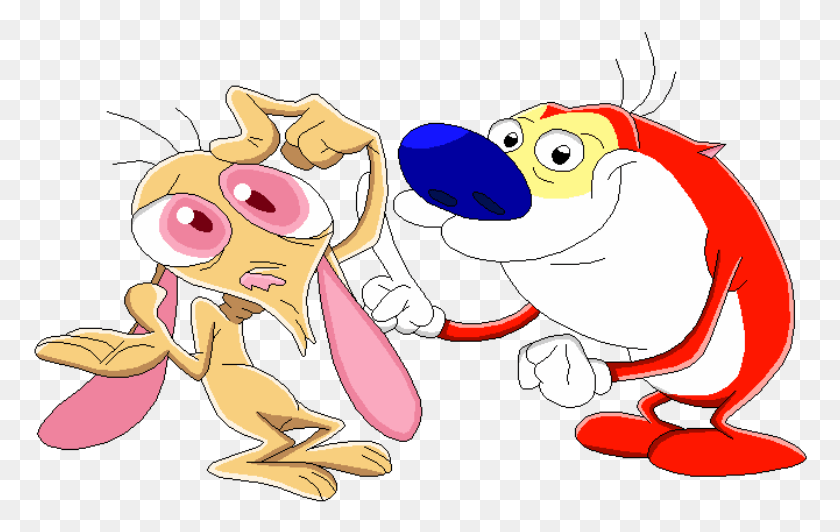 774x472 Ren Thinking Something The Ren Amp Stimpy Show, Animal, Graphics HD PNG Download