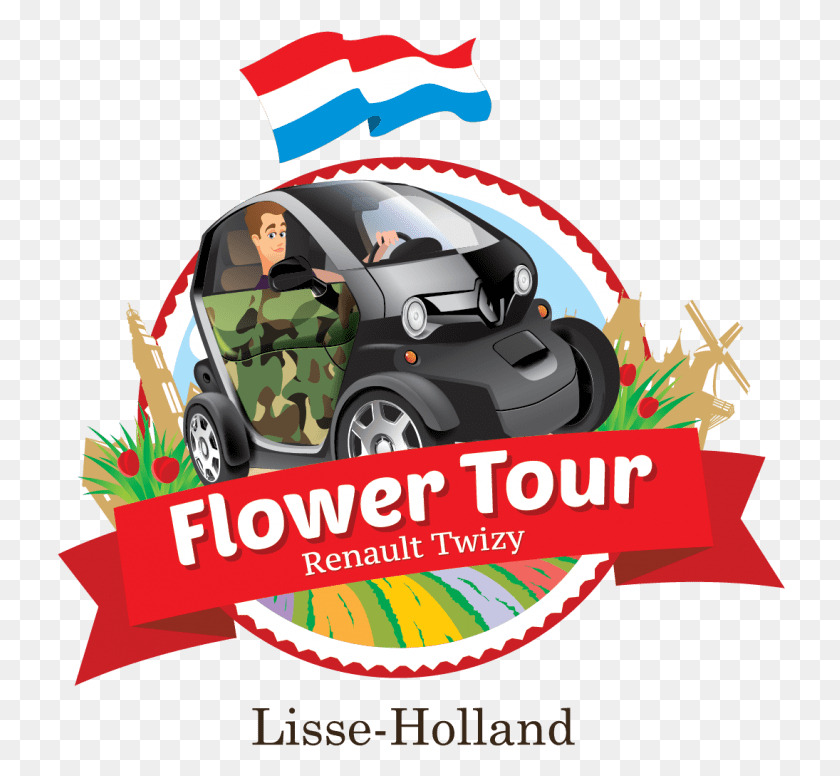730x716 Renault Twizy Flower Tour Keukenhof Transparent, Flyer, Poster, Paper HD PNG Download