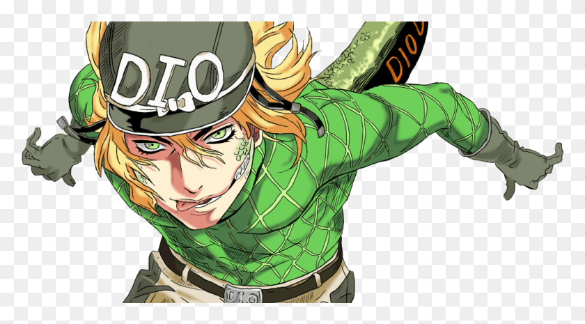 1007x523 Render Anime Jojo Diego Brando, Person, Human, Comics HD PNG Download