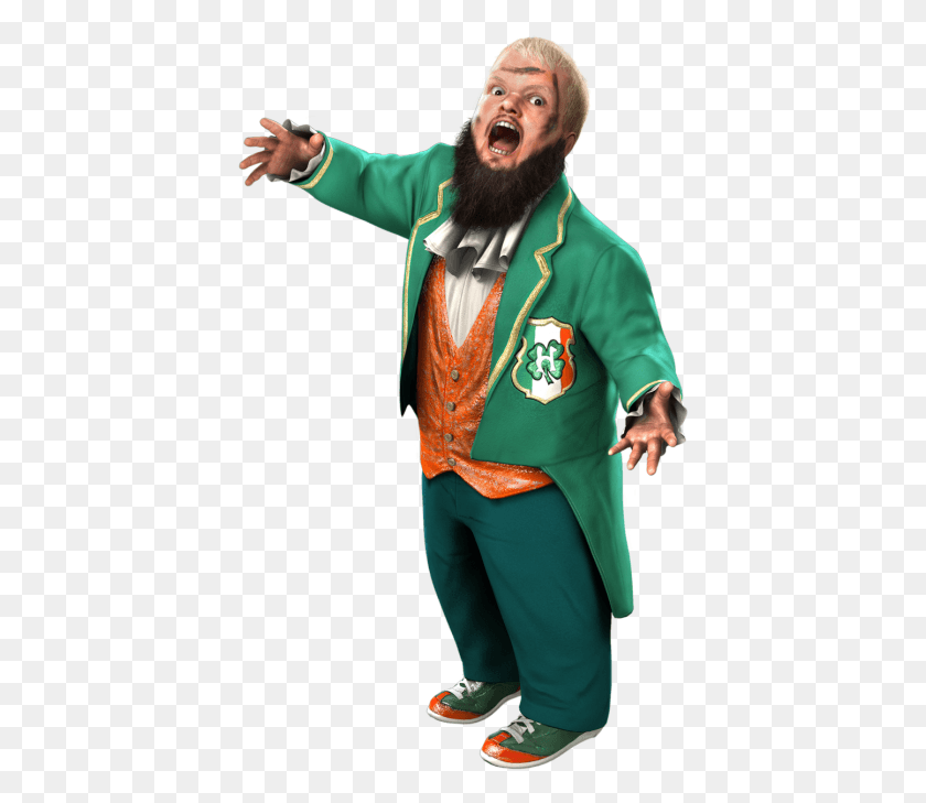 409x669 Render Hornswoggle Smackdown Vs Raw 2011 Hornswoggle, Costume, Person, Clothing HD PNG Download