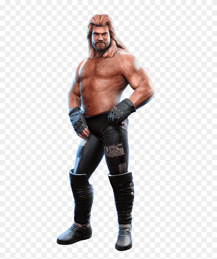 408x944 Render Michaelhayes Wwe All Stars Michael Hayes, Person, Human, Clothing HD PNG Download