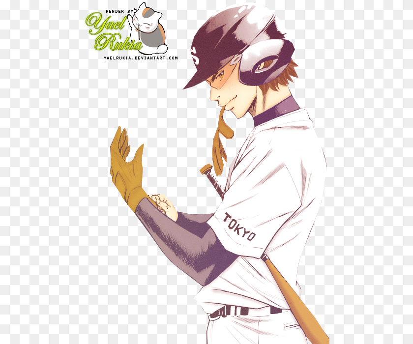 500x700 Render Miyuki Kazuya Diamond No Ace Miyuki Render, Person, People, Glove, Clothing Transparent PNG