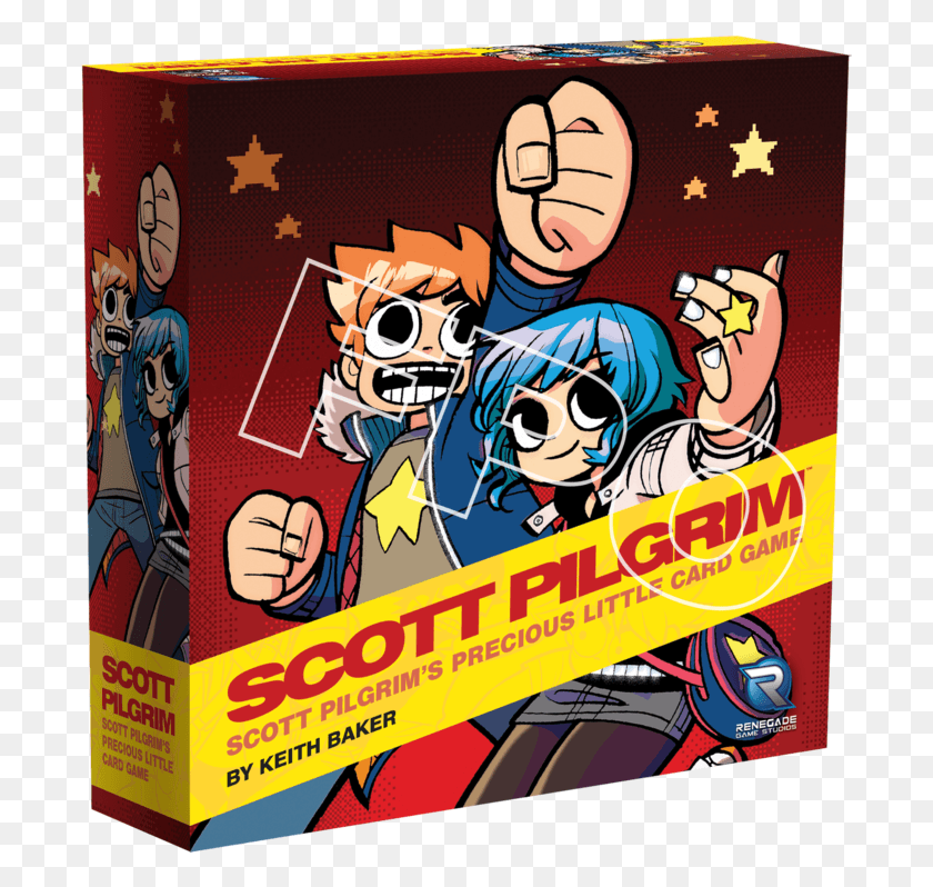 696x738 Renegade Game Studios With Oni Press Announce Scott Scott Pilgrim Precious Little Card Game, Poster, Advertisement, Book HD PNG Download