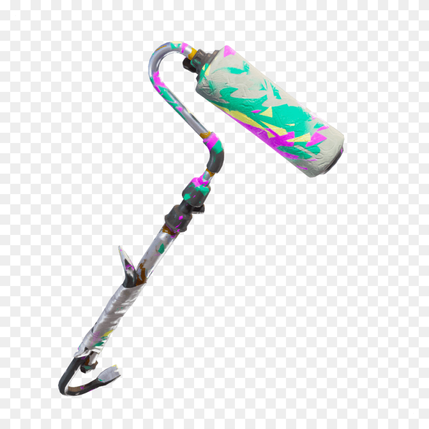 1024x1024 Renegade Roller Image 2 Paint Roller Pickaxe Fortnite, Lighting, Light, Clothing HD PNG Download