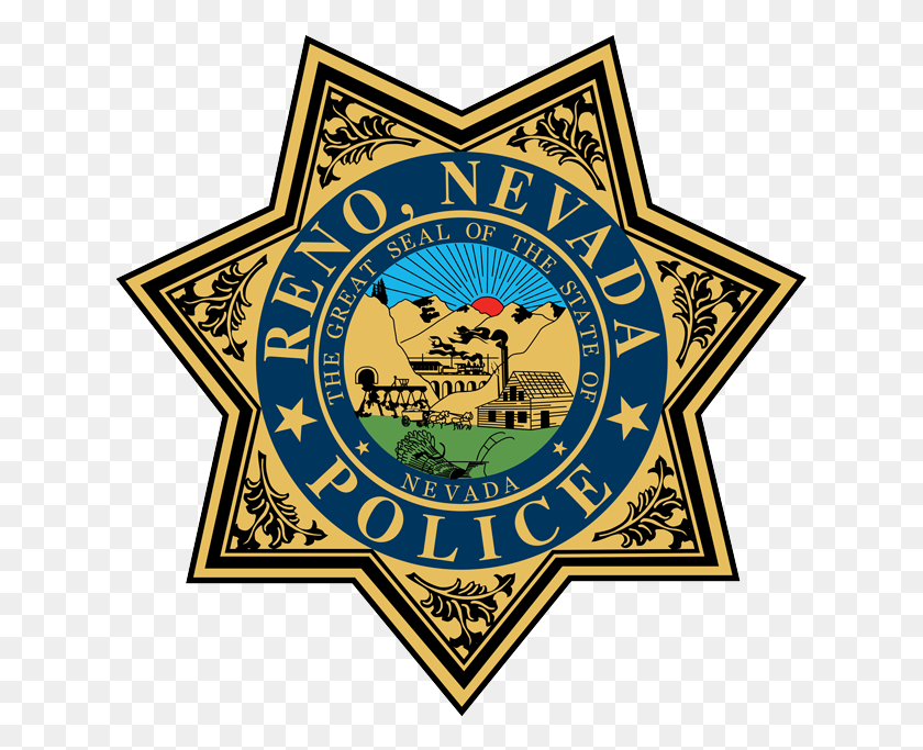 631x623 Sello Del Departamento De Policía De Reno, Logotipo, Símbolo, Marca Registrada Hd Png