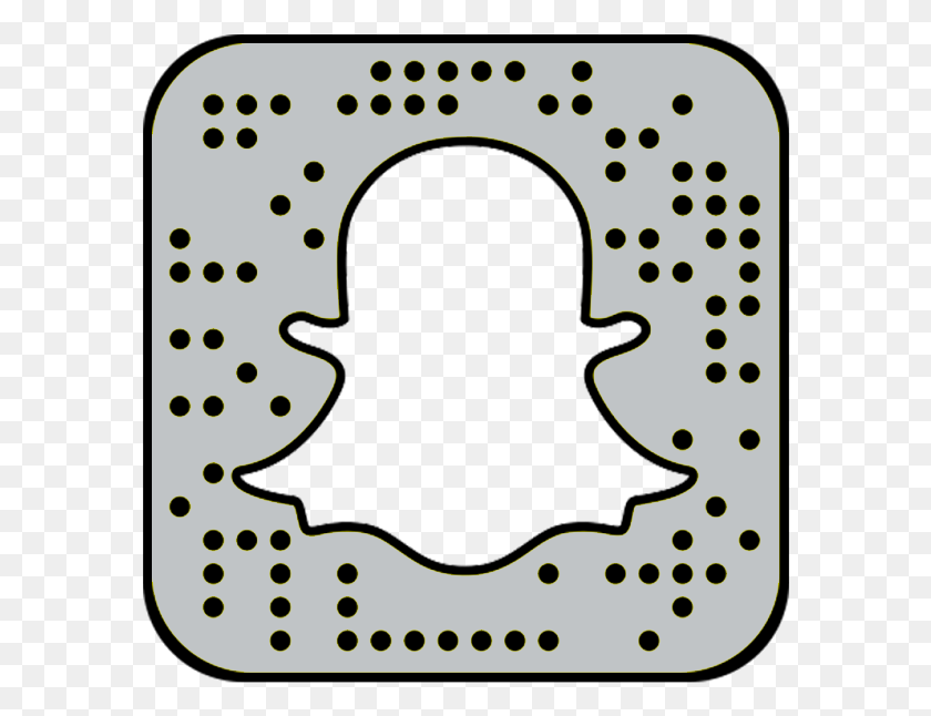 584x586 Rent The Runwayverified Account Snapchat Logo No Background, Label, Text, Texture HD PNG Download