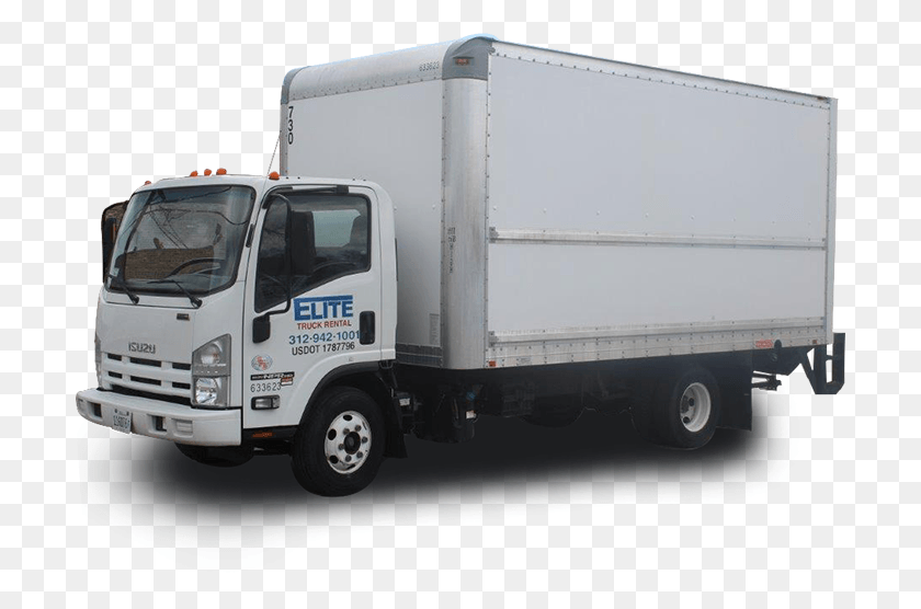 702x496 Rental Moving Truck Humboldt Park 2016 Isuzu Npr Xd, Vehicle, Transportation, Moving Van HD PNG Download