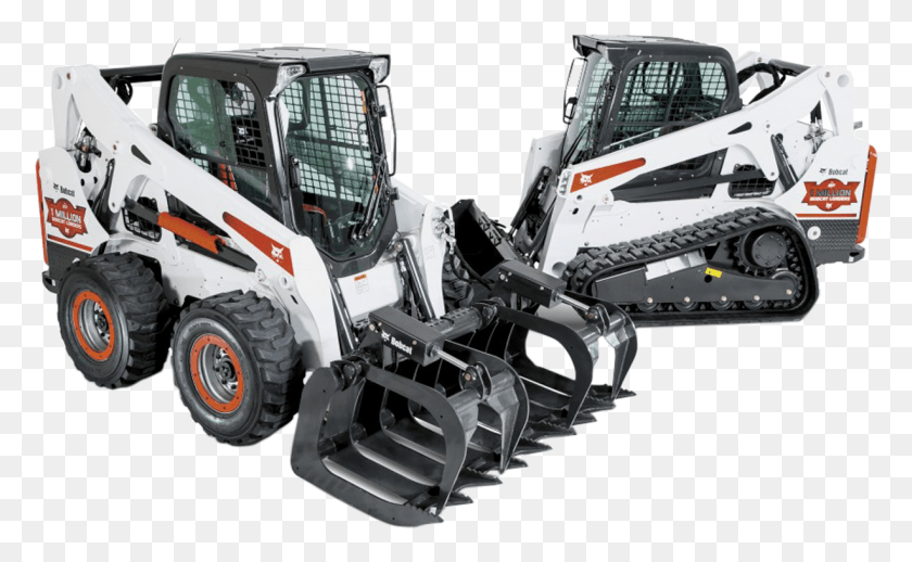 1227x721 Rentals Bobcat Machines, Tractor, Vehicle, Transportation HD PNG Download
