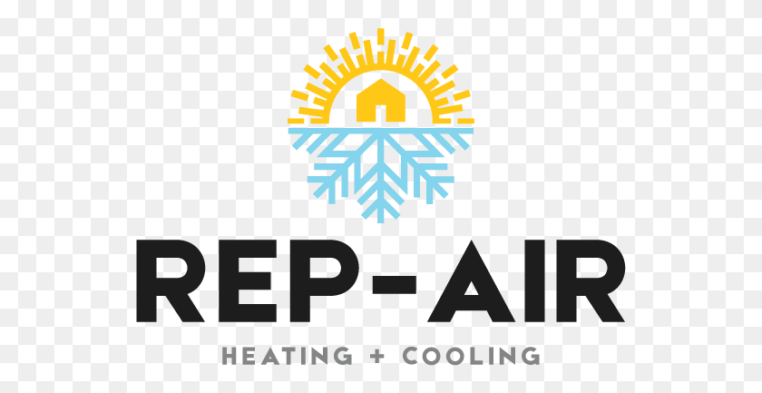 541x373 Rep Air Heating And Cooling Maintenance Repair Tags, Logo, Symbol, Trademark HD PNG Download