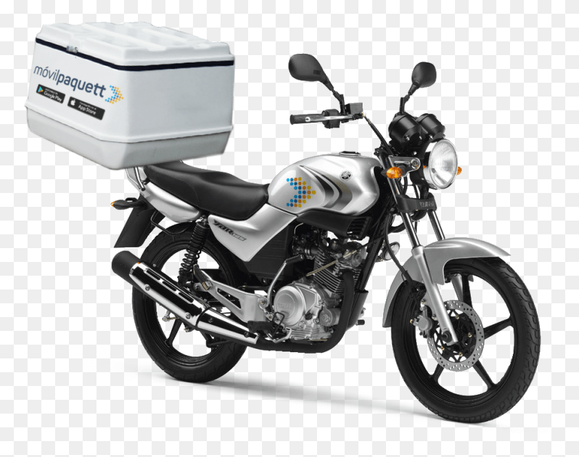 958x741 Descargar Png Repartidor En Moto Yamaha Ybr 125 2010, Motocicleta, Vehículo, Transporte Hd Png