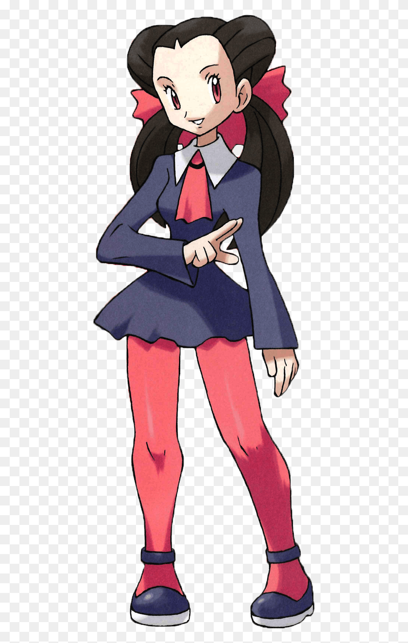 456x1263 Replace A Naruto Ninja With A Pokemon Gym Leaderelite Pokemon Roxanne, Clothing, Apparel, Person HD PNG Download