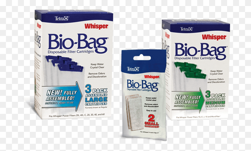 701x444 Replacing Your Filter Cartridge Once A Month Is Just Tetra Whisper Bio Bag, First Aid, Bandage HD PNG Download