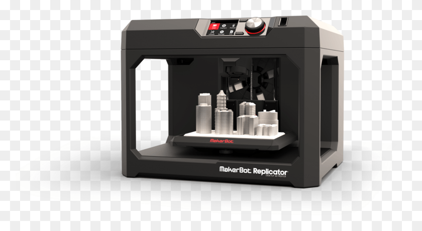 1418x728 Replicator Angled View Cityscape Us Made Electronics, Machine, Coffee Cup, Cup HD PNG Download