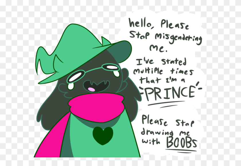 609x520 Reply 0 Retweets 6 Likes Ralsei Boy Or Girl, Clothing, Apparel, Text HD PNG Download