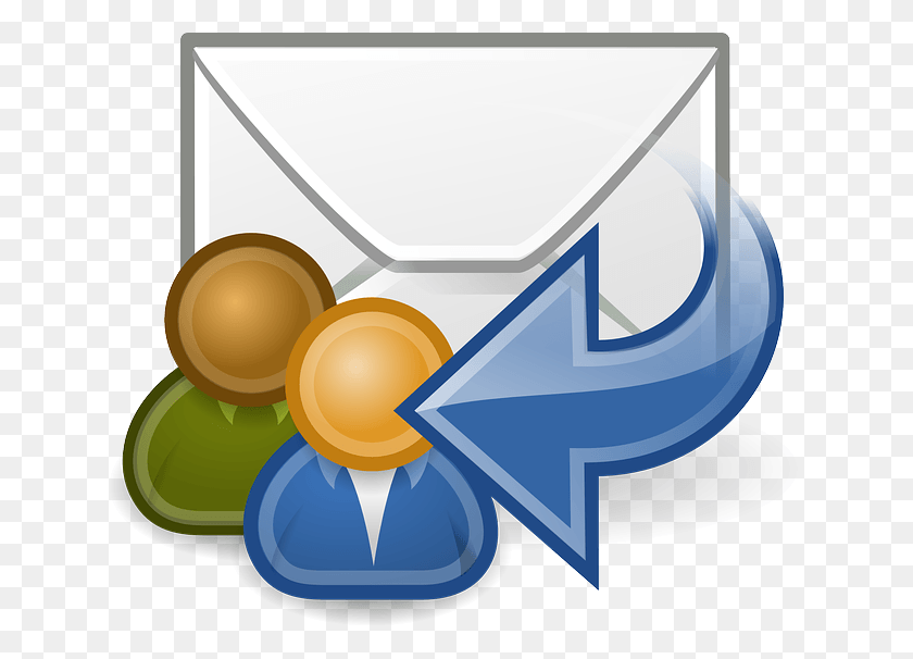 640x546 Reply All E Mail Email Letter Post Icon Arrow Reply Clipart, Envelope HD PNG Download