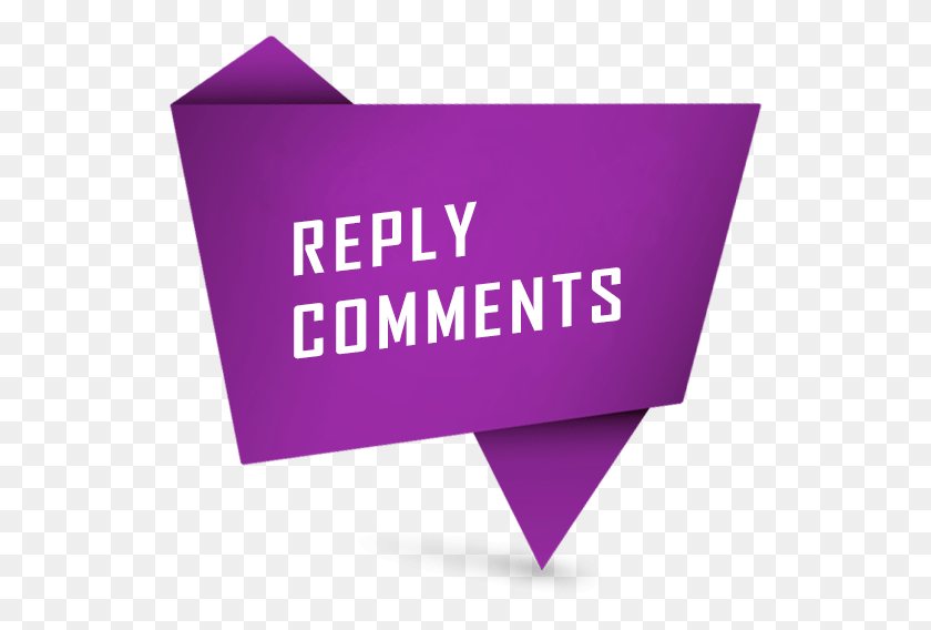 536x508 Reply Comments Include Paper, Business Card, Text, Purple HD PNG Download