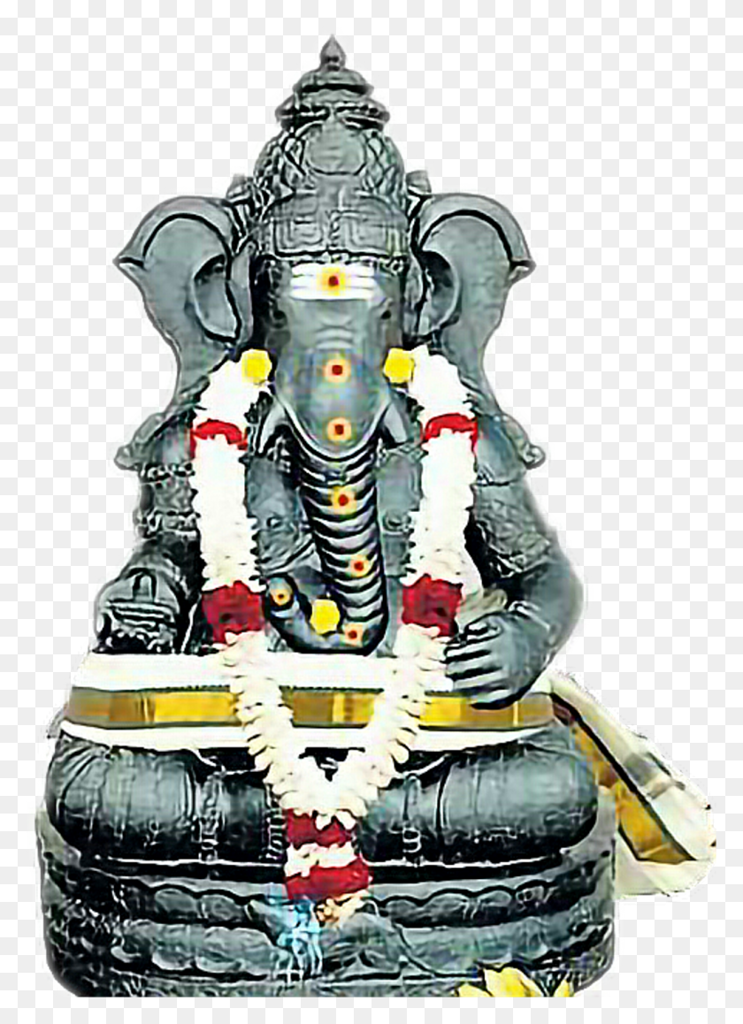 1024x1442 Report Abuse Ganesh Statue In Temple, Person, Human, Robot HD PNG Download