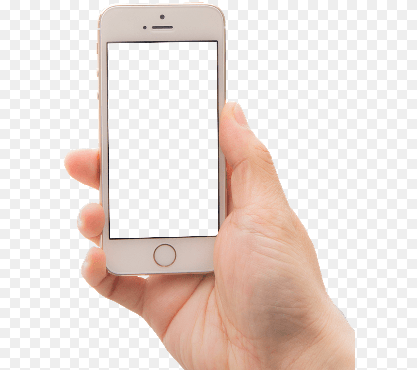 592x744 Report Abuse Hand Phone Frame Full Size Iphone Mobile Frame On Hand, Electronics, Mobile Phone Clipart PNG