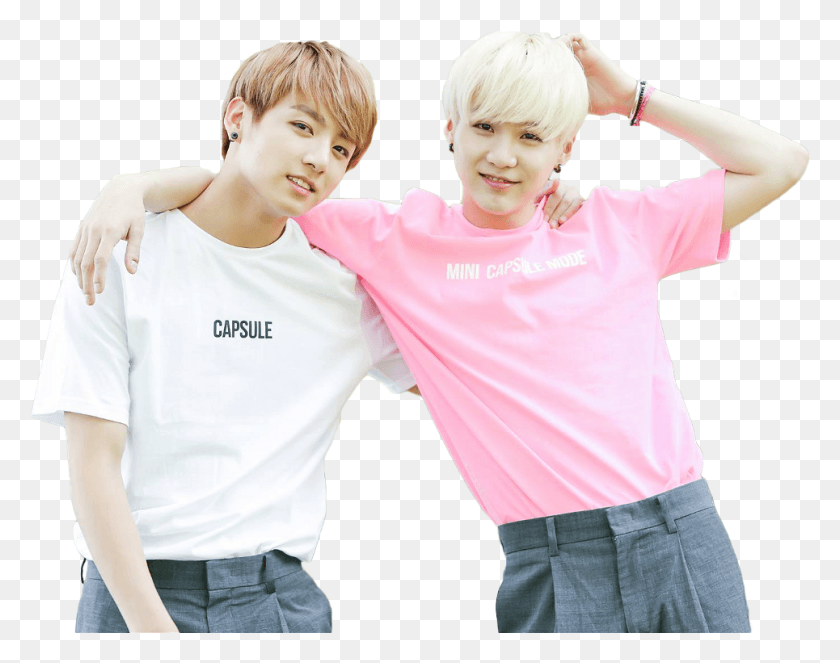 965x747 Report Abuse Jungkook And Suga, Clothing, Apparel, Sleeve HD PNG Download