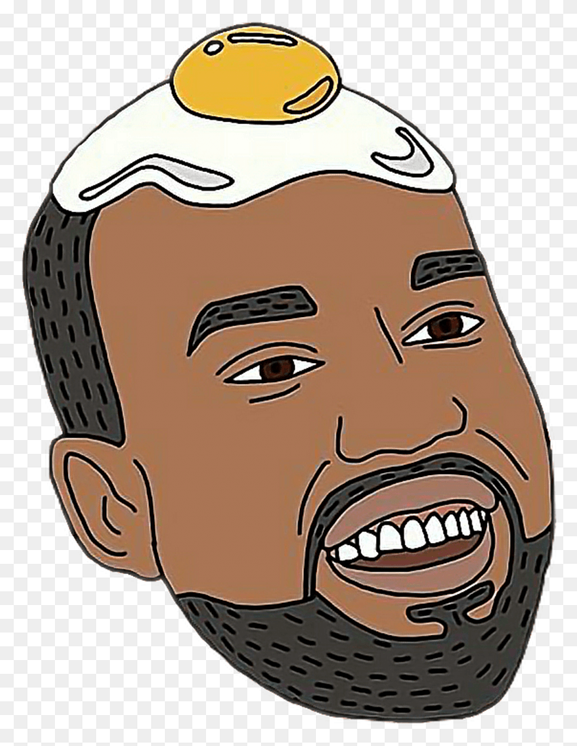 1024x1346 Report Abuse Kanye Face Transparent, Head, Teeth, Mouth HD PNG Download