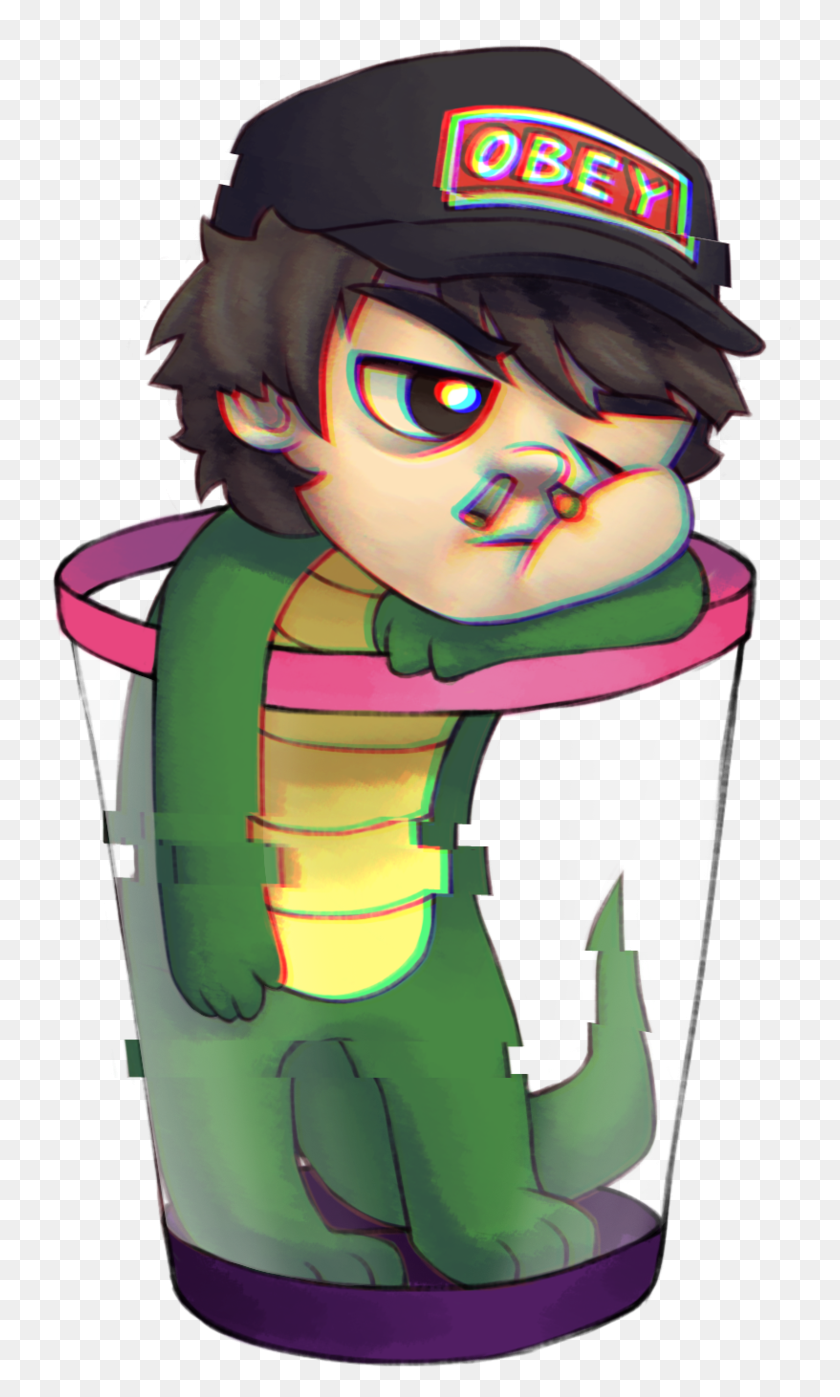 742x1337 Report Abuse Leafy Is Here Fanart, Helmet, Clothing, Apparel HD PNG Download