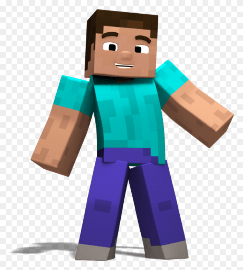 977x1091 Report Abuse Minecraft Character Transparent, Toy, Cardboard, Carton HD PNG Download