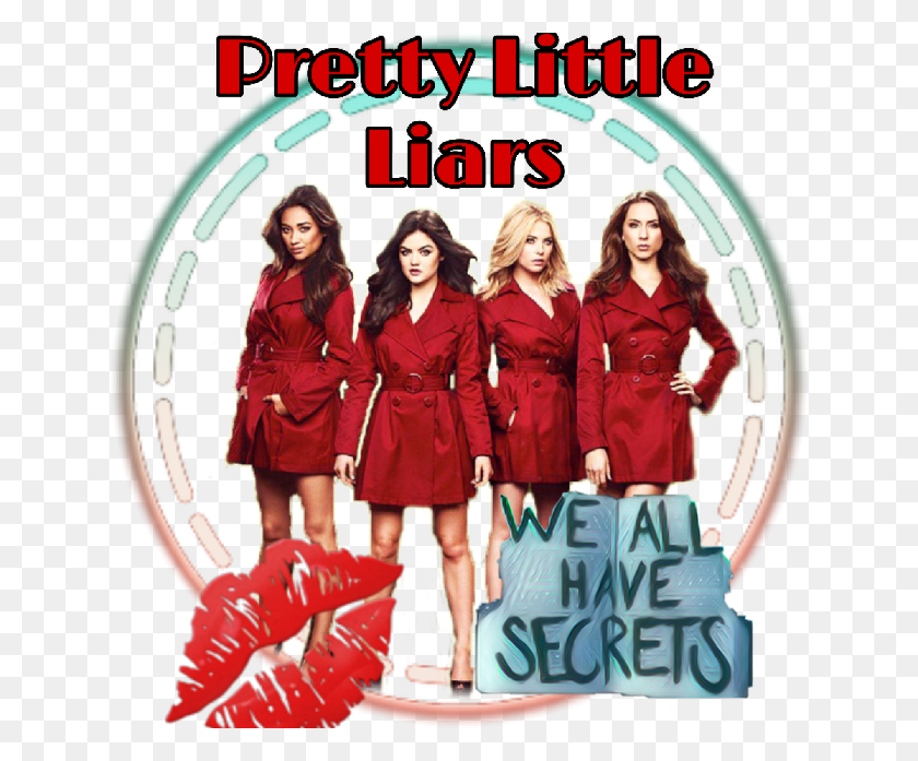 640x637 Report Abuse Pretty Little Liars Red Coats, Person, Human, Clothing HD PNG Download
