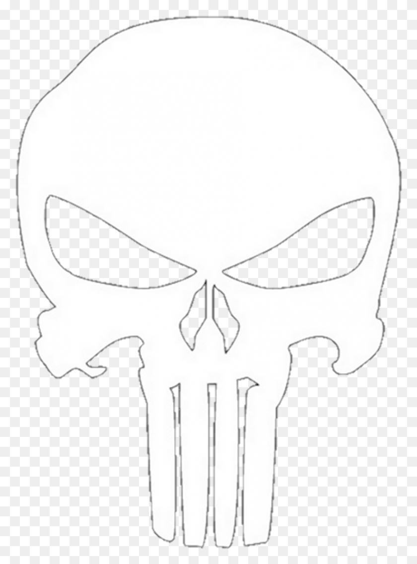 863x1191 Report Abuse Punisher Skull, Label, Text, Sticker HD PNG Download