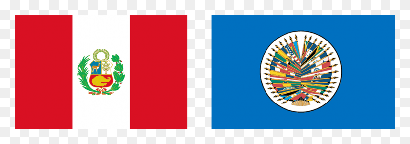 1293x391 Представительство Permanente Del Per Ante La Oea Флаг Перу, Текст, Символ, Логотип Hd Png Скачать