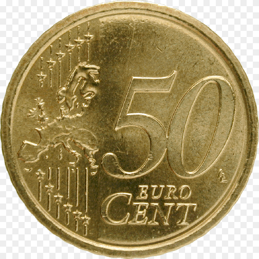 1181x1181 Republic Of San Marino 50 Euro Cent Coin, Money Transparent PNG