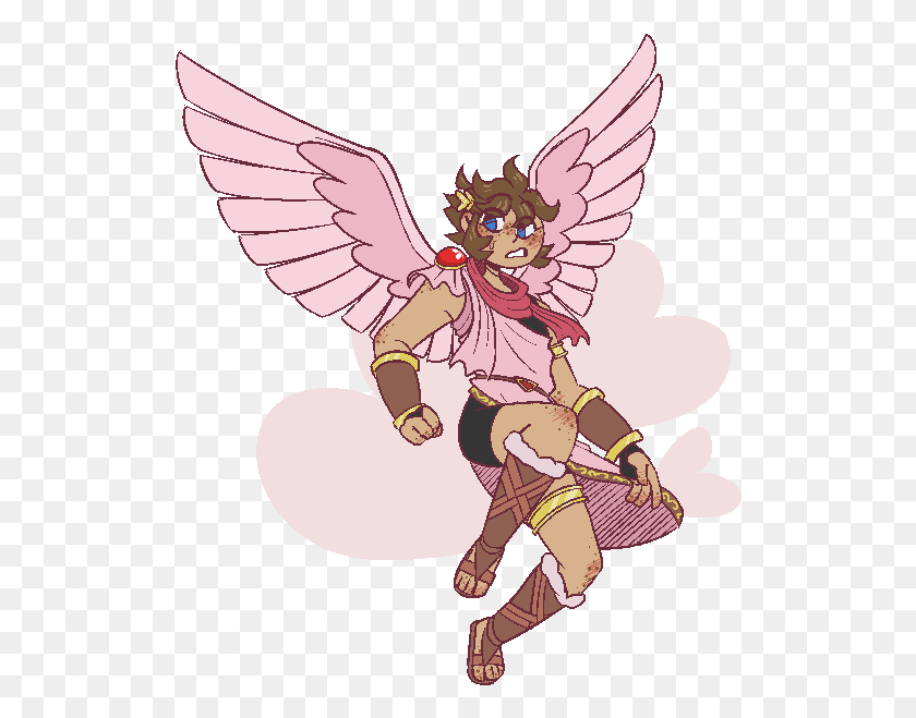 520x599 Request Of A Friend And Boy I Love Him Illustration, Angel, Archangel HD PNG Download