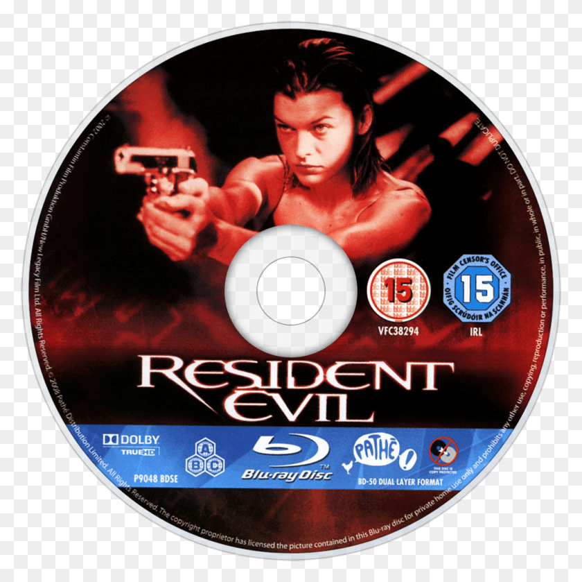 1000x1000 Resident Evil Bluray Disc Image Dvd Cover, Disk, Person, Human HD PNG Download