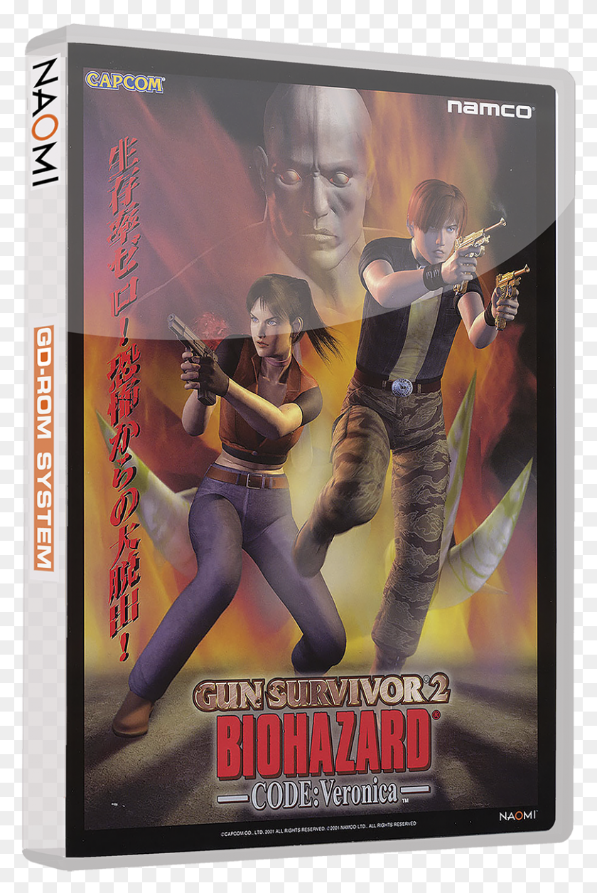812x1245 Descargar Png / Resident Evil Code Veronica, Persona, Humano, Publicidad Hd Png