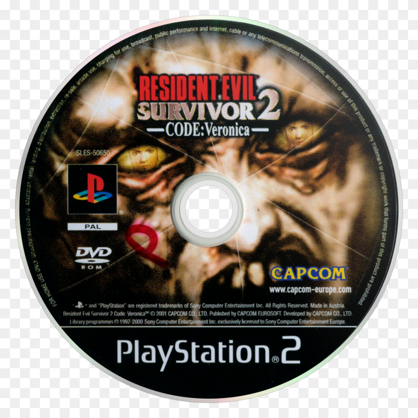 1402x1402 Resident Evil Survivor 2 Code, Диск, Dvd Hd Png Скачать