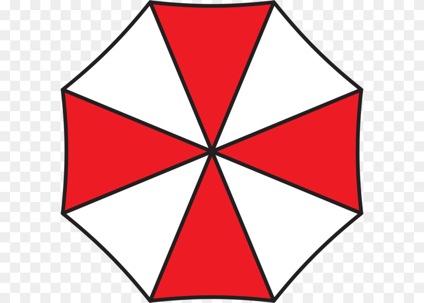 600x600 Resident Evil Umbrella Corp Logo, Canopy Clipart PNG