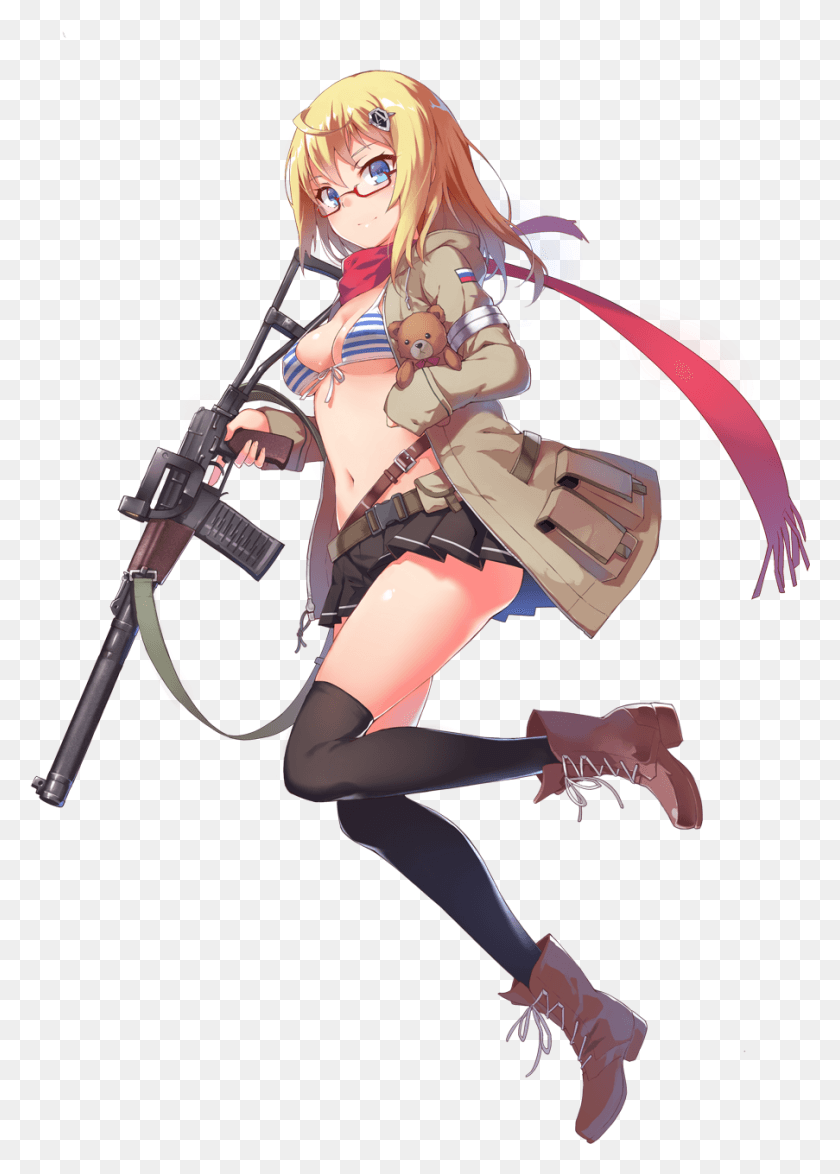 903x1290 Resized To 71 Of Original Girls Frontline As Val Hentai, Comics, Book, Manga HD PNG Download
