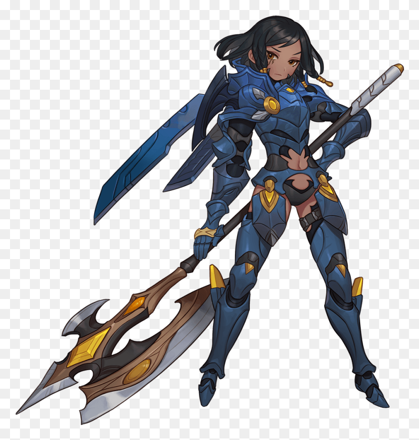 941x993 Resized To 85 Of Original Overwatch Final Fantasy, Person, Human, Statue HD PNG Download