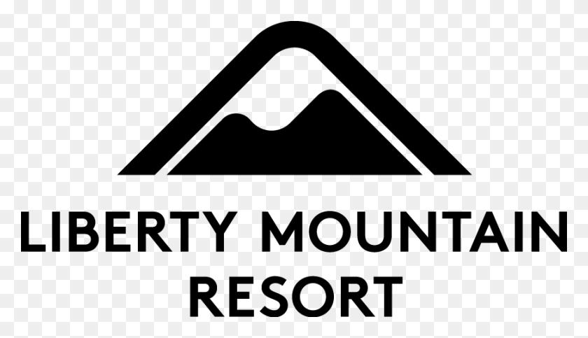 869x472 Descargar Png Logotipo Del Resort Liberty Mountain Resort Logotipo, Etiqueta, Texto, Word Hd Png
