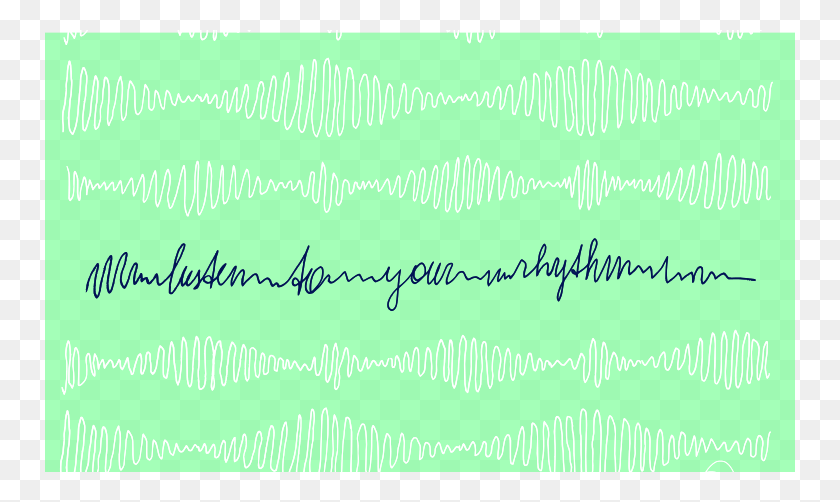 750x442 Respect Your Rhythm Pattern, Text, Handwriting, Business Card HD PNG Download