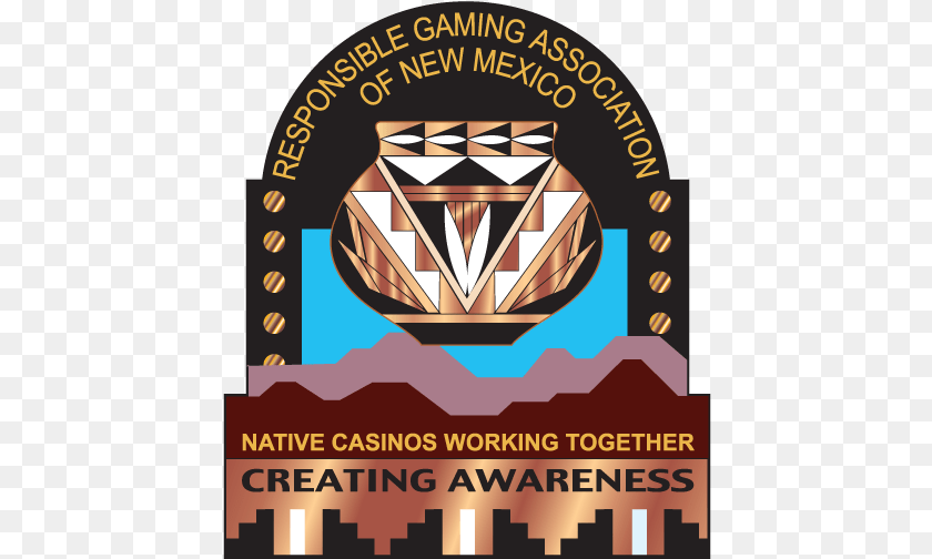 441x504 Responsible Gaming Association Of New Mexico Language, Advertisement, Poster, Face, Head PNG