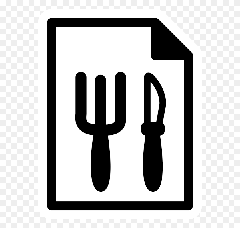 577x737 Restaurant Catering Food Cart Computer Icons Sign, Fork, Cutlery, Symbol HD PNG Download