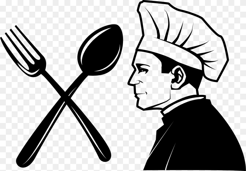 1920x1334 Restaurant Chef Logo Cutlery, Fork, Spoon, Adult Clipart PNG