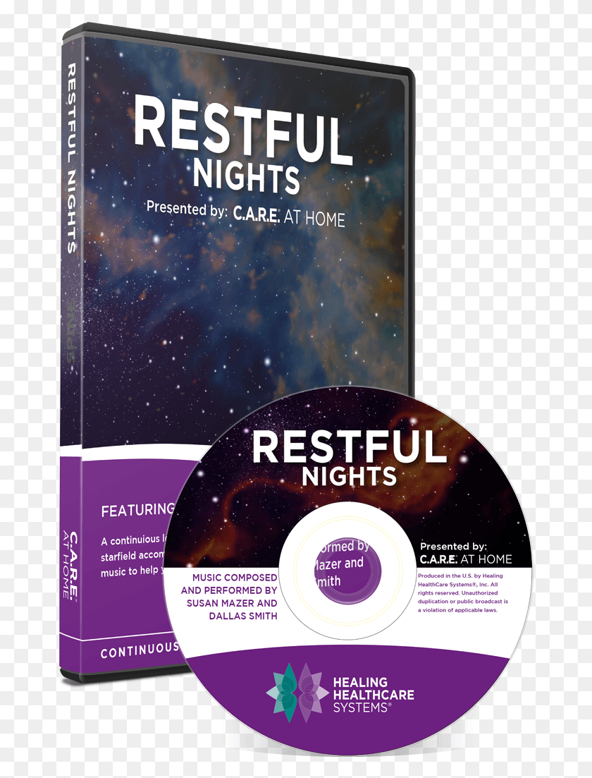 675x1043 Restful Nights Dvd Large Universe, Disk, Paper, Flyer HD PNG Download